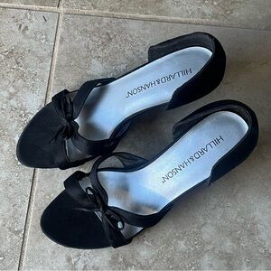 Hillard & Hanson Black Women's Shoes Heels NWOT size 5.5